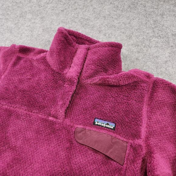 Patagonia Re-Tool Snap T Pullover Womens Small Polartec Thermal Fleece Jacket - Picture 5 of 13
